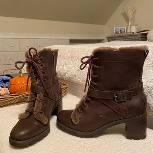 Ugg healed boots